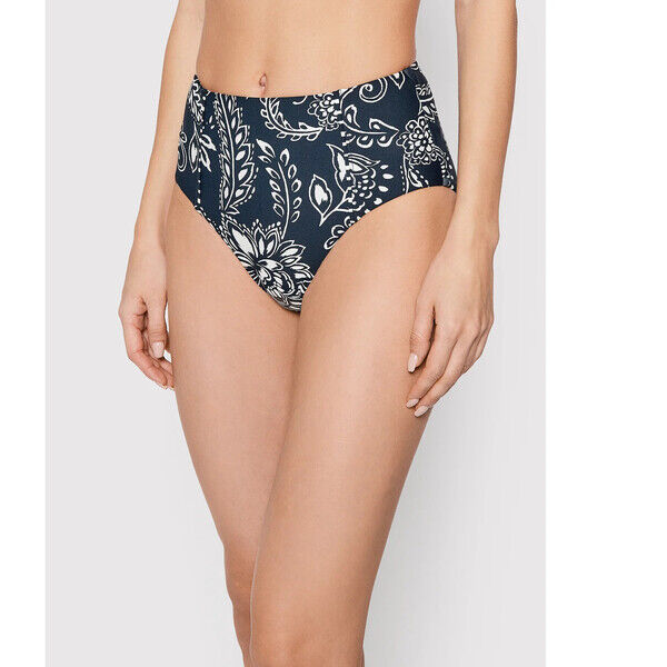 Seafolly Dół od bikini Folklore 40646-933 Granatowy