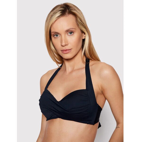 Seafolly Góra od bikini Twist Soft 30806-942 Granatowy
