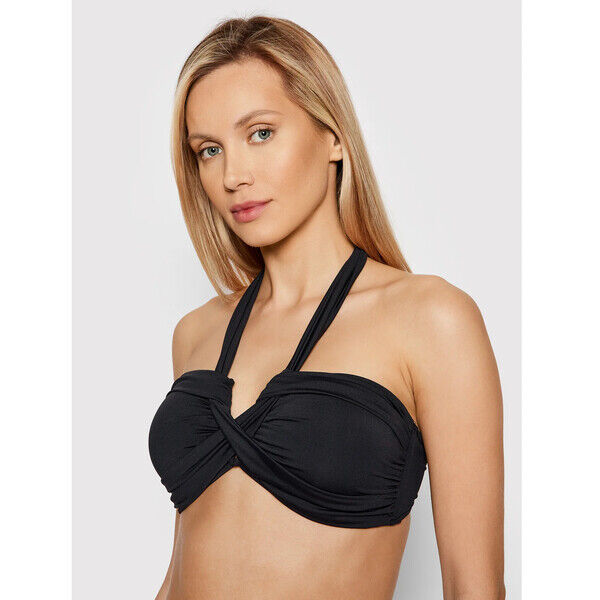 Seafolly Góra od bikini Halter 33816-942 Czarny