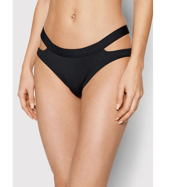 Seafolly Dół od bikini Split Band 40357-942 Czarny