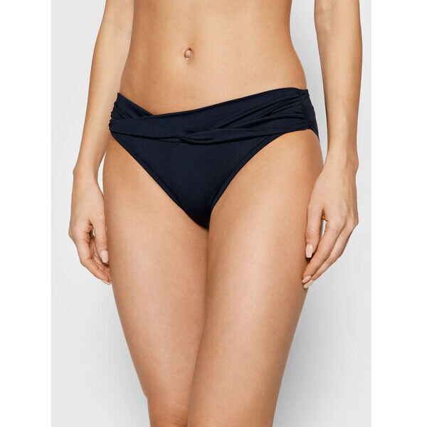 Seafolly Dół od bikini Twist Band 44320-942 Granatowy