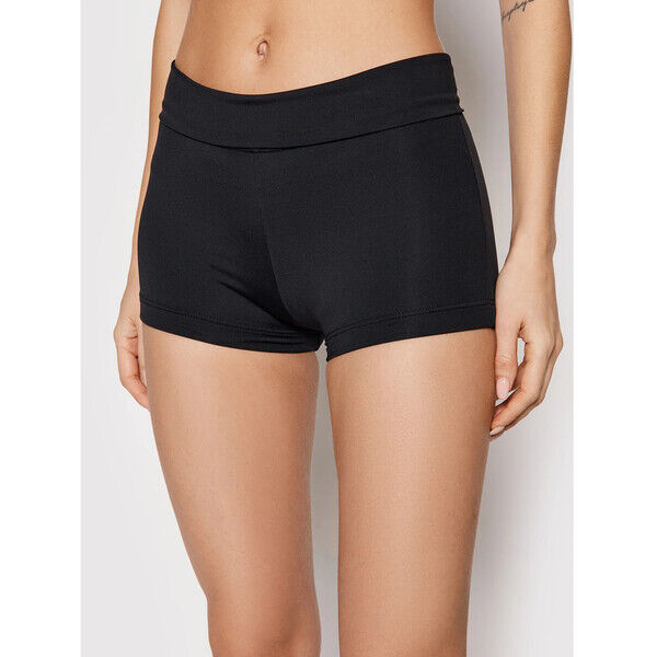 Seafolly Dół od bikini Roll Top 44399-942 Czarny