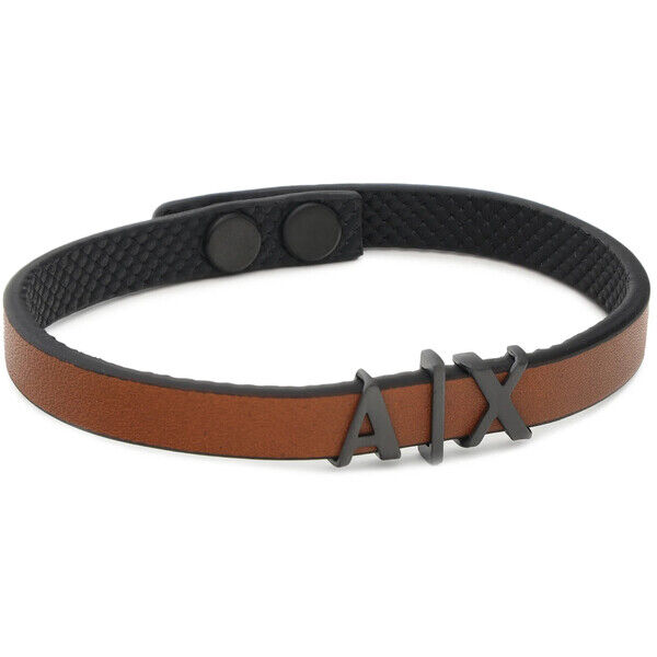 Armani Exchange Bransoletka AXG0054001 Brązowy