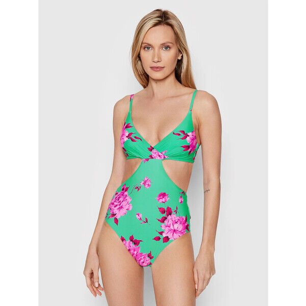 Seafolly Strój kąpielowy Full Bloom 11038-932 Zielony