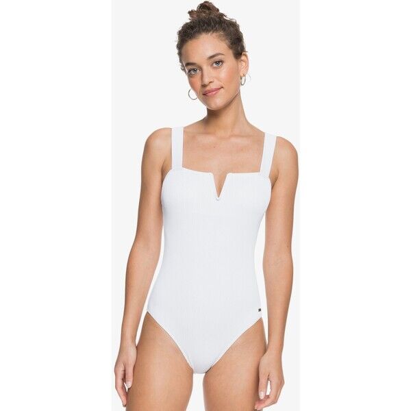 Roxy ONE Kostium kąpielowy bright white RO581G02K-T11