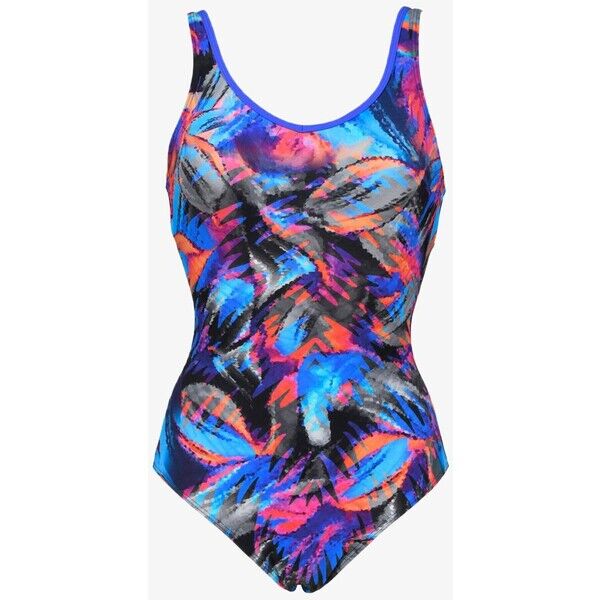 Arena Kostium kąpielowy black multi/black/bright blue A1581G03E-Q11