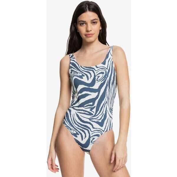 Quiksilver Kostium kąpielowy dark denim zebradelia QU181G00B-K11