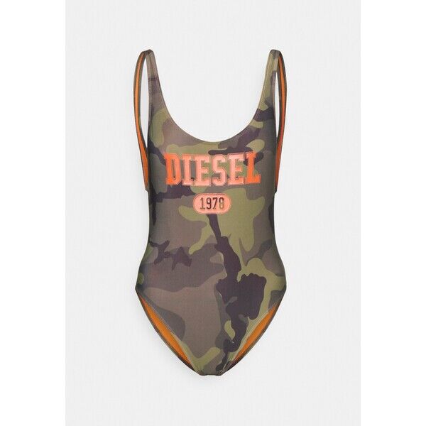 Diesel BFSW-SLIA Kostium kąpielowy green DI181G012-M11