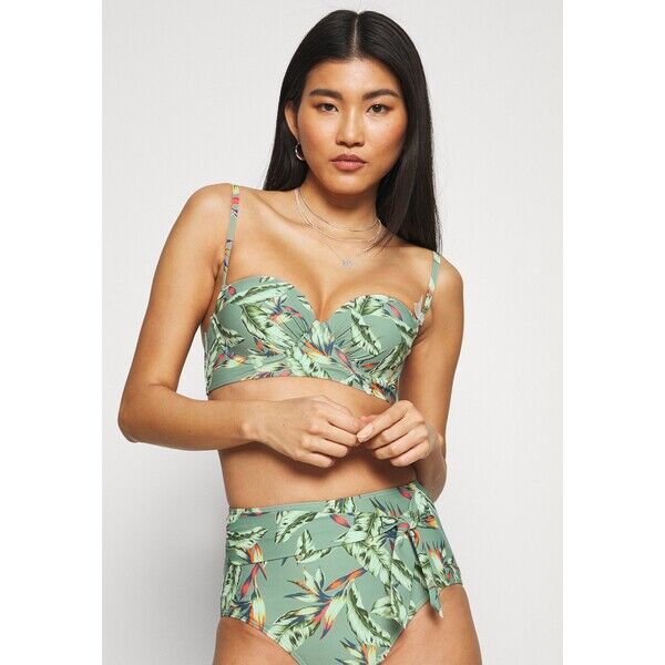 Esprit PANAMA BEACH Góra od bikini light khaki ES181J0J4-N11