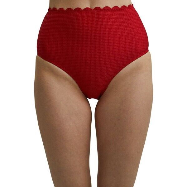 Esprit BARRITT BEACH HIGH WAIST BRIEF Dół od bikini red ES181I0C0-G11