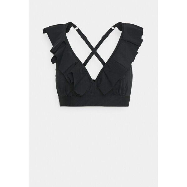 Pour Moi SPACE FRILL HIDDEN WIRE CONVERTIBLE Góra od bikini black POJ81J01B-Q11