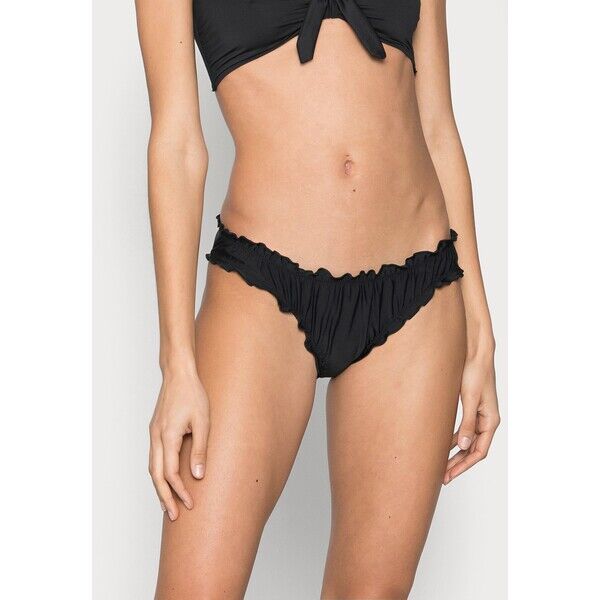 Pour Moi FREE SPIRIT FRILL BRIEF Dół od bikini black POJ81I00Z-Q11