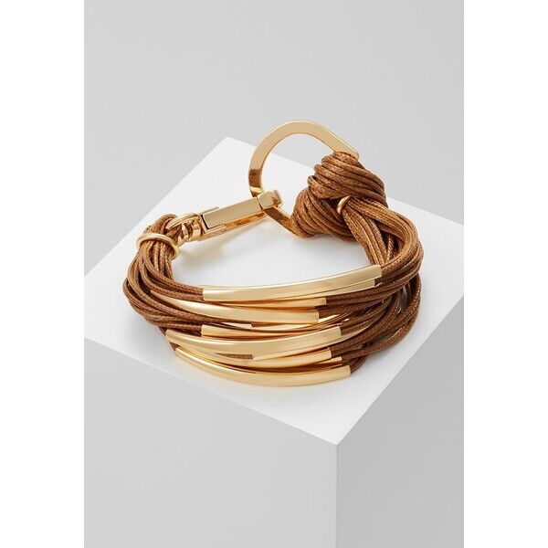sweet deluxe ELLA Bransoletka gold-coloured/brown 2SW51E06C-O11
