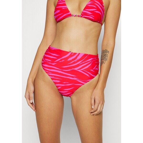Seafolly DEEP ROLL RIO Dół od bikini mandarin red S1981I08Q-G11