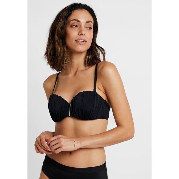 DORINA FIJI BANDEAU Góra od bikini black DOG81J008-Q11