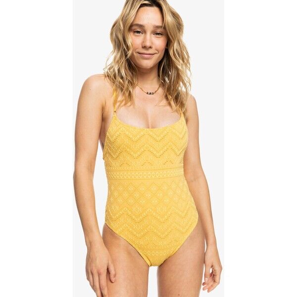 Roxy Kostium kąpielowy ochre RO581G045-O11