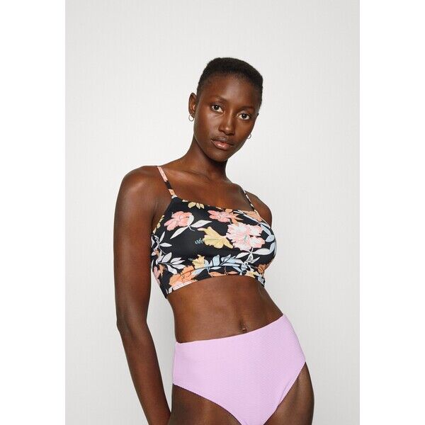 Roxy BEACH CLASSICS TANK Góra od bikini anthracite RO581J08O-Q11