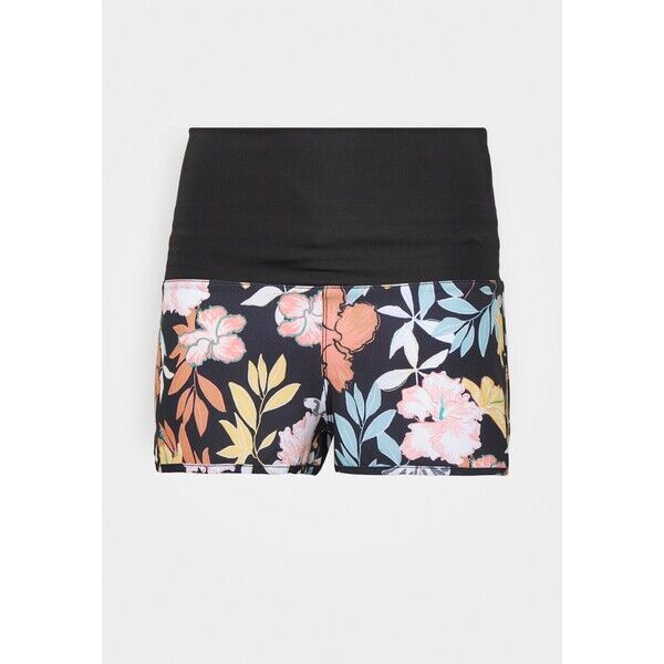 Roxy ENDLESS SUMMER PRINTED Szorty kąpielowe anthracite/island vibes RO581H02W-Q11