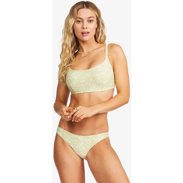 Billabong LITTLE WHISPERS MIA Góra od bikini lime BI781J087-M11