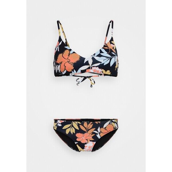 Roxy ATHLETIC HIPSTER Bikini anthracite/island vibes RO581L02U-Q11