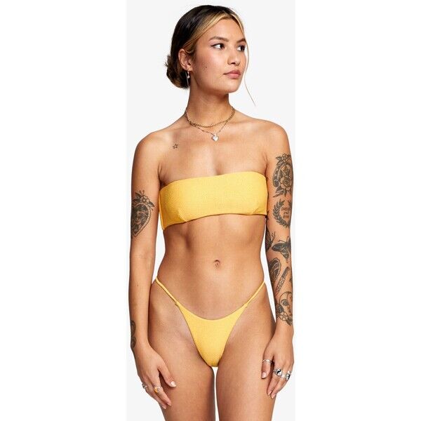 RVCA BRIGHTSIDE Góra od bikini marigold RV481J02O-E11