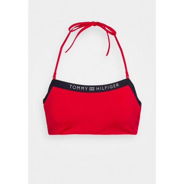 Tommy Hilfiger BANDEAU Góra od bikini primary red TO181J041-G11