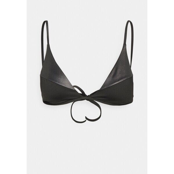 Calvin Klein Swimwear TRIANGLE Góra od bikini black C1781J03H-Q11