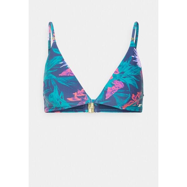 Tommy Hilfiger TRIANGLE FIXED Góra od bikini twilight/indigo TO181J049-K11