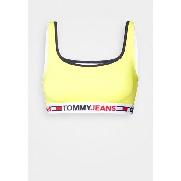 Tommy Hilfiger BRALETTE Góra od bikini magnetic yellow TO181J03X-E11