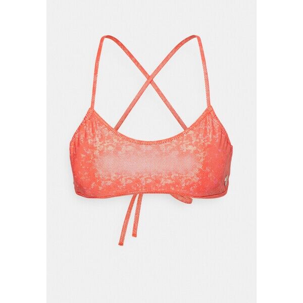 Calvin Klein Swimwear BRALETTE MULTIWAY Góra od bikini bright vermillion C1781J047-H11
