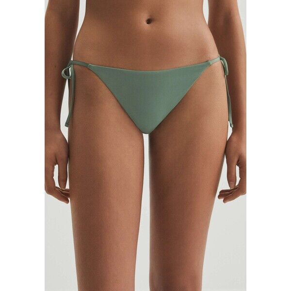 OYSHO MID RISE Dół od bikini khaki OY181R14Q-N11