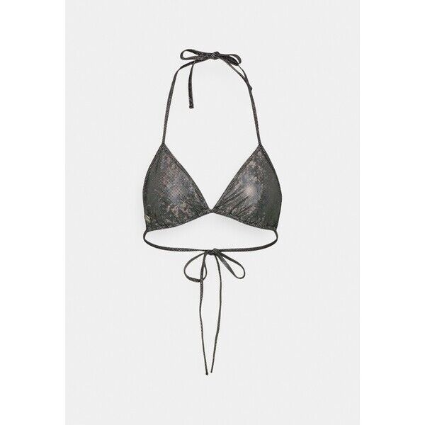 Calvin Klein Swimwear TRIANGLE MULTIWAY Góra od bikini black C1781J045-Q11