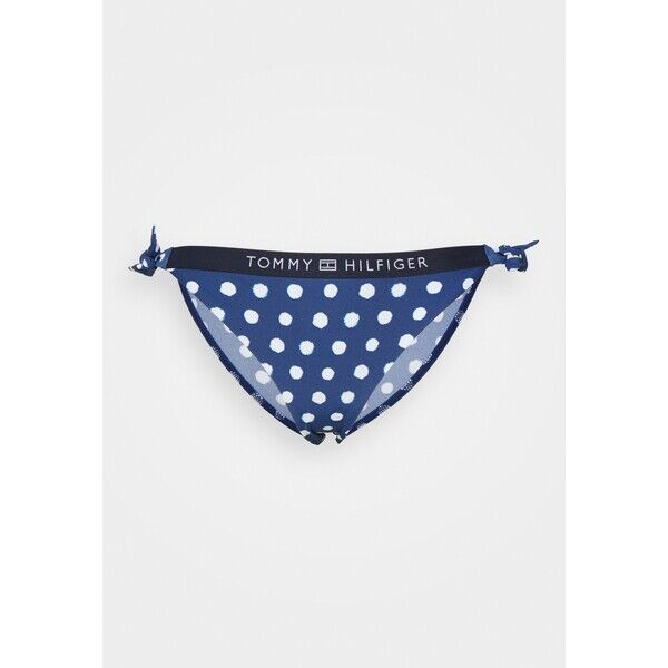 Tommy Hilfiger SIDE TIE CHEEKY Dół od bikini dark blue TO181I04E-K12