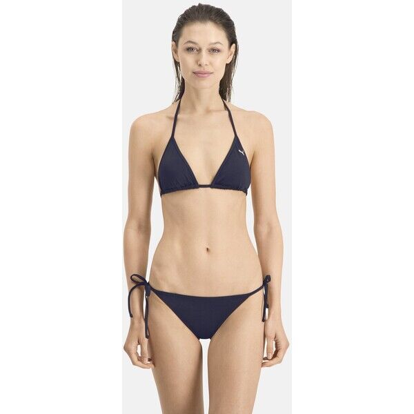 Puma SWIM TRIANGLE BIKINI TOP 1P Góra od bikini navy PU181J007-K11