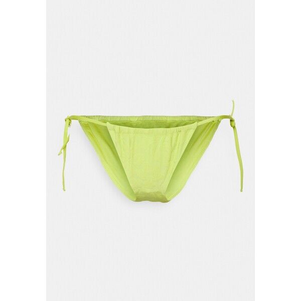 Weekday BREEZE JACQUARD SWIM BOTTOM Dół od bikini bright green WEB81I01W-M11