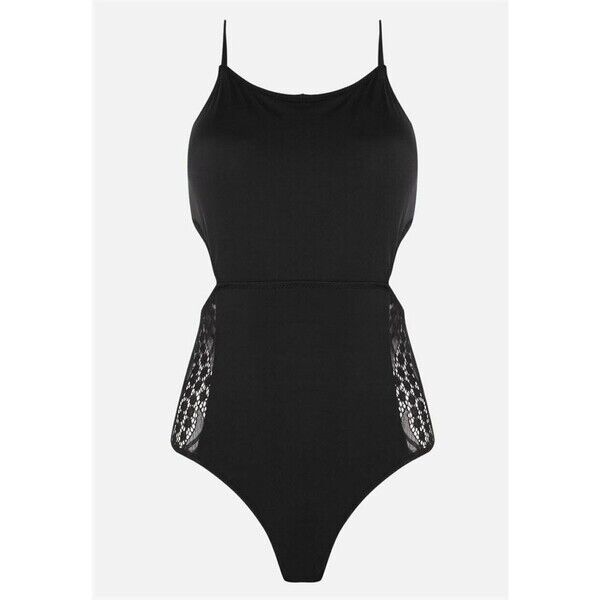 Trendyol PARENT Kostium kąpielowy black TRU81E008-Q11