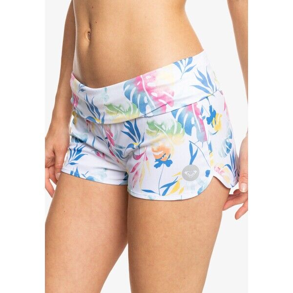 Roxy ENDLESS SUMMER PRINTED Szorty kąpielowe bright white s surf trippin RO581H02W-A11