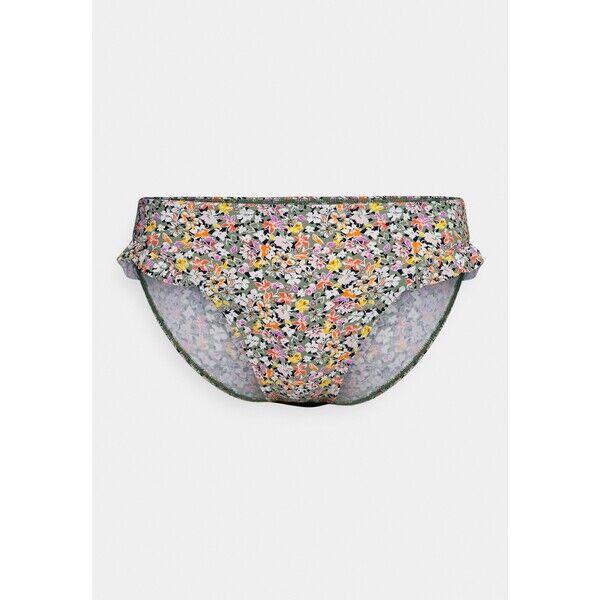 Esprit DOLANS BEACH MINI BRIEF WITH RUFFLES Dół od bikini light khaki ES181I0E3-N11