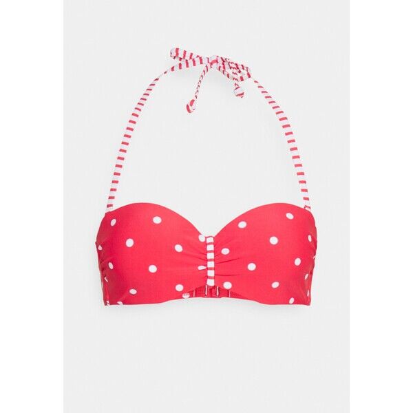 s.Oliver WIRE BAND AUDREY Góra od bikini red/white SO281J01D-G11
