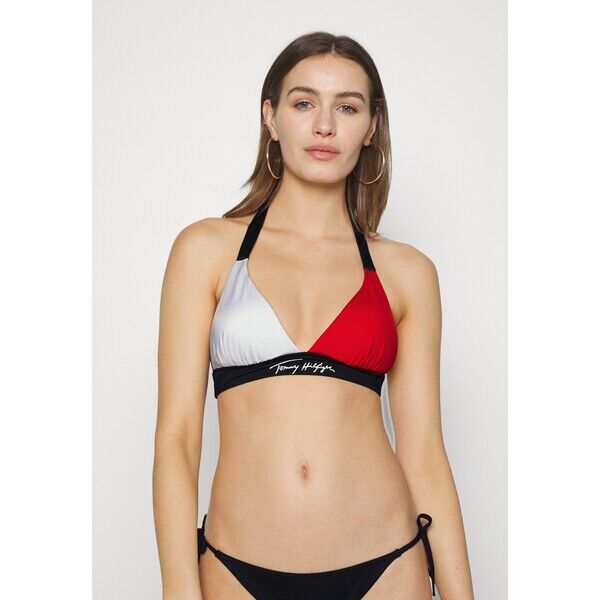 Tommy Hilfiger HALTER Góra od bikini desert sky TO181J04F-K11