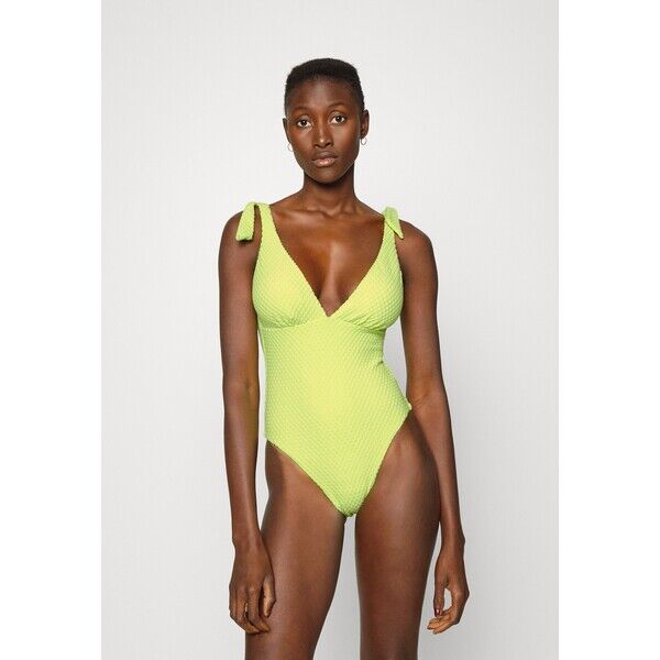 Seafolly RIVIERA DEEP V ONE PIECE Kostium kąpielowy wild lime S1981G05I-M11
