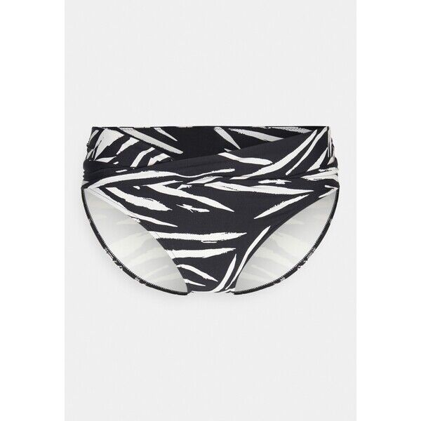 Seafolly SKIN DEEP TWIST BAND HIPSTER Dół od bikini black S1981I08F-Q11