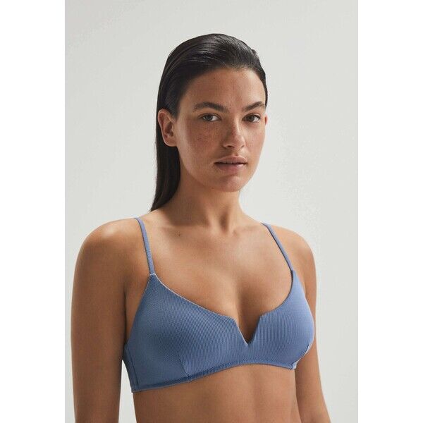 OYSHO TRIANGLE Góra od bikini blue OY181E00D-K12