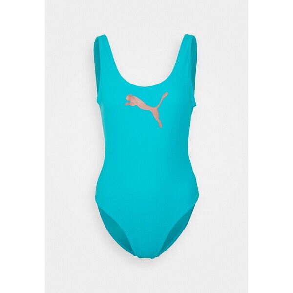 Puma SWIM WOMEN SWIMSUIT Kostium kąpielowy scuba blue PU181G003-K12