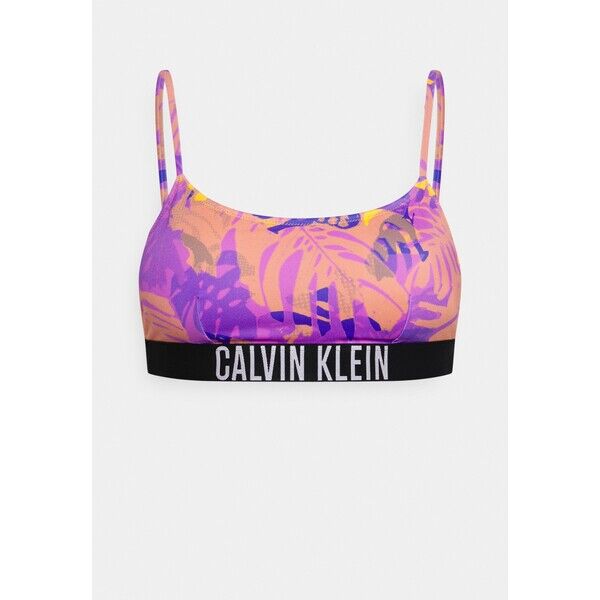 Calvin Klein Swimwear BRALETTE Góra od bikini berry C1781J03R-T11