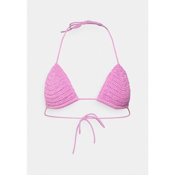 Weekday TRIANGLE SWIM TOP Góra od bikini bright purple WEB81J021-I11