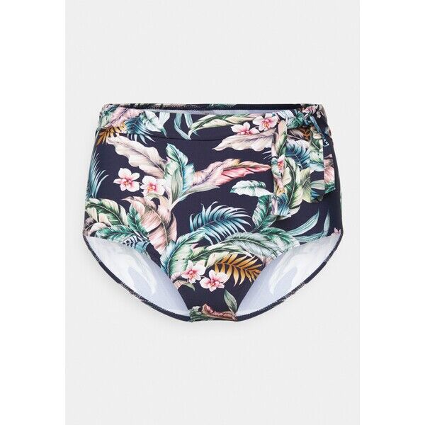 Esprit MALIBU BEACH HIGH WAIST BRIEF Dół od bikini navy ES181I0E2-K11