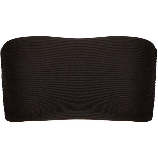 Seafolly Strój kąpielowy góra SEAFOLLY TUBE TOP 31034640-black 31034640-black