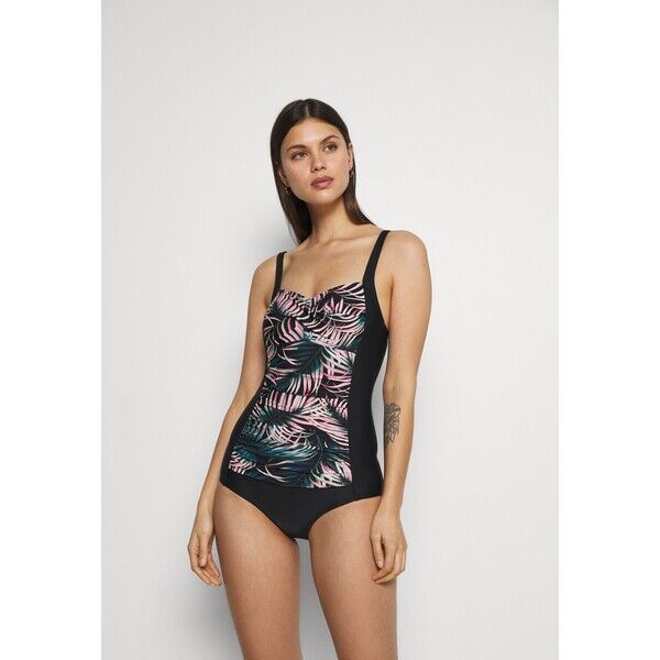 LASCANA SWIMSUIT Kostium kąpielowy black L8381G02A-Q11