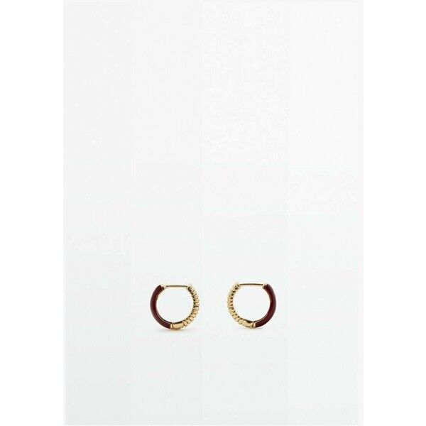Massimo Dutti Kolczyki brown M3I51L0S4-O11